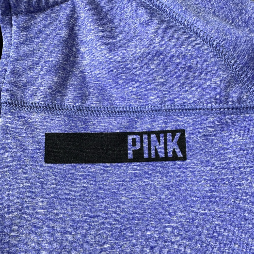 Victoria’s Secret PINK Quarter zip pullover with thumb holes. Size XS - Picture 4 of 7